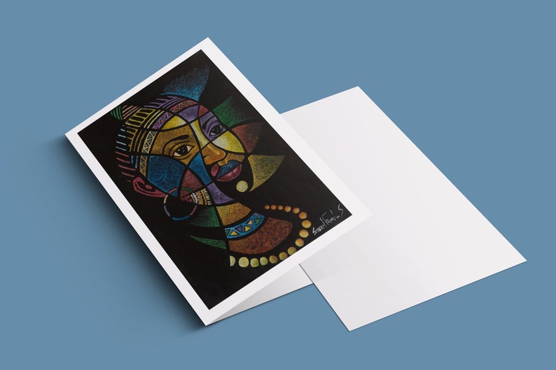 Digital African Art Instant Download Zimbabwe Painting Give Etsy