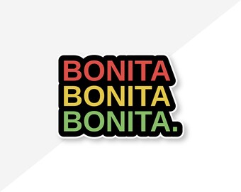 Bonita Sticker – 3″ Waterproof Vinyl Decal for Laptop & Water Bottle