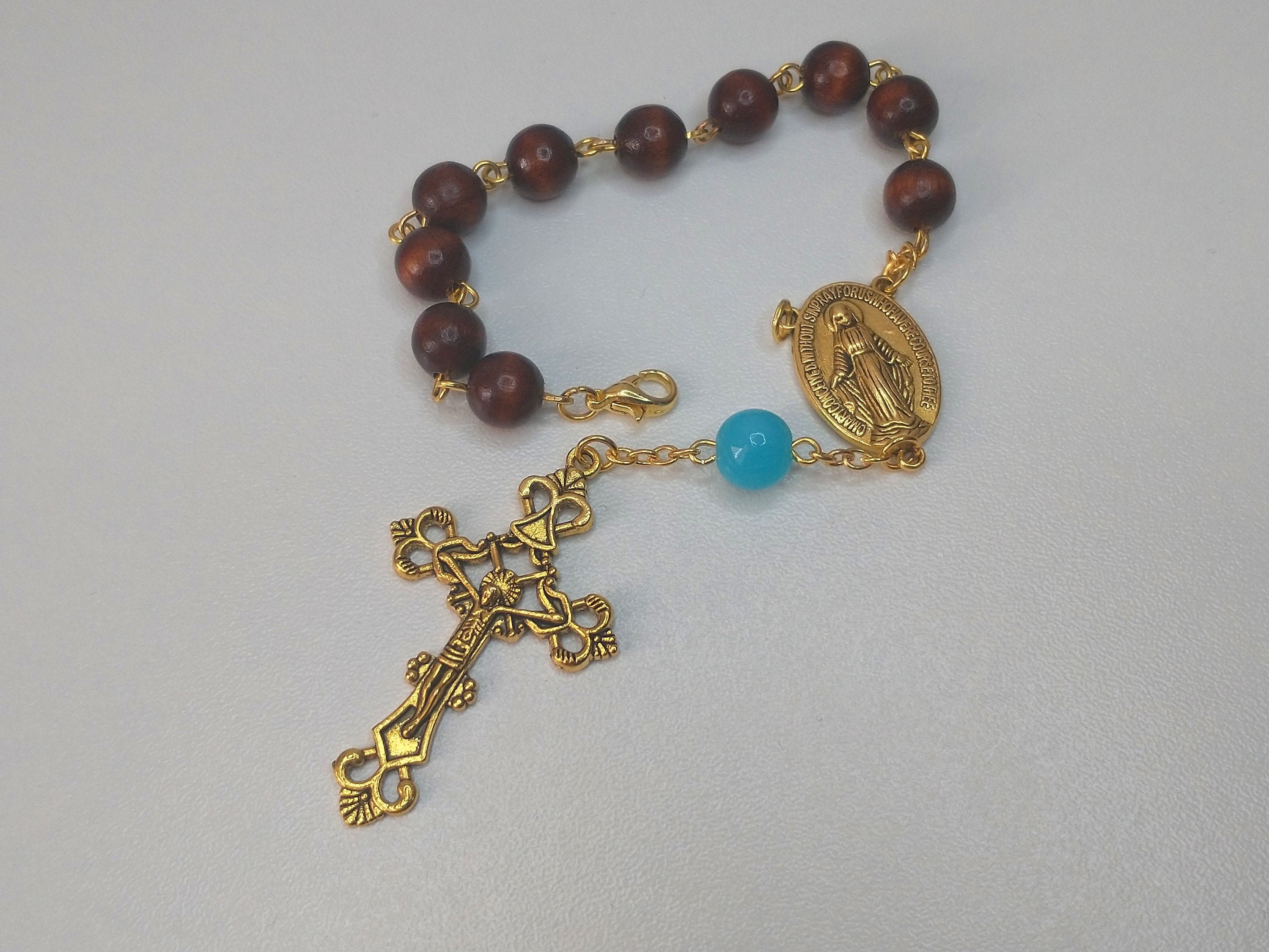 Baroque Style Handmade Pocket Rosary Chapelet