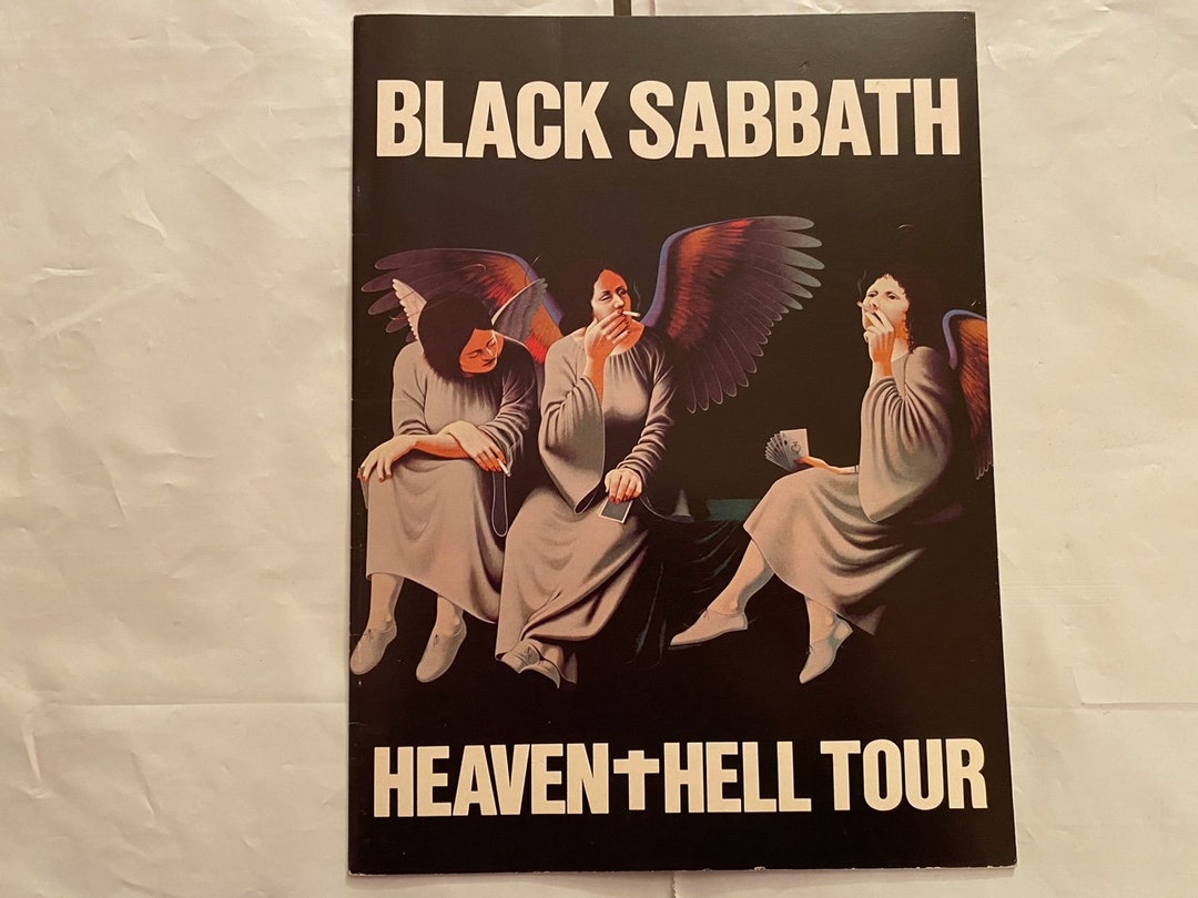 Black Sabbath Heaven And Hell Full Concert BLACK SABBATH Heaven and Hell Tour 1980 , Tour Book R.I.P. Ronnie James