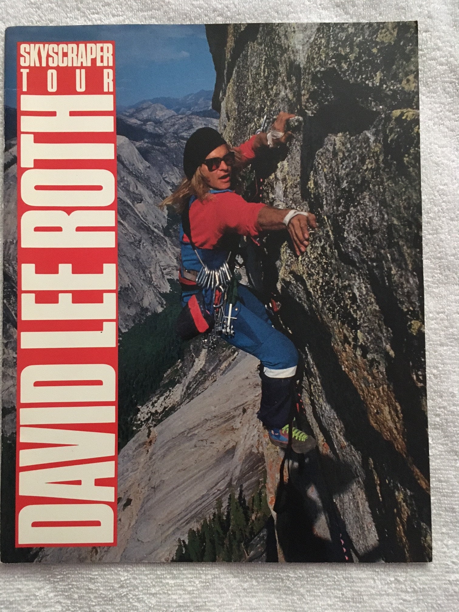 Vintage - DAVID LEE ROTH - Skyscraper Tour 1988 - Tour Program