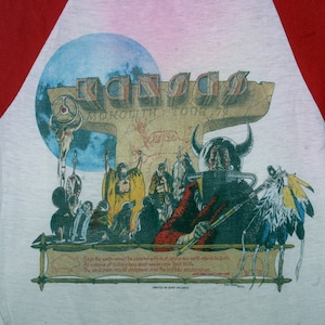 Vintage Kansas concert t-shirt . Monolith tour &#39;79 .