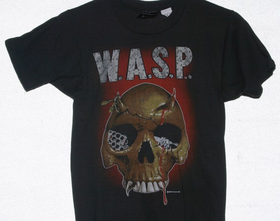 Vintage W.A.S.P.  concert t-shirt . Winged Assass… - image 1