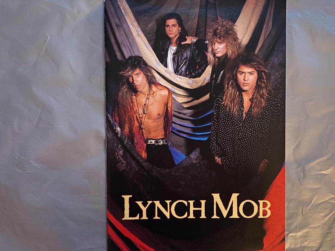 Rare LYNCH MOB JAPANESE Tour Book 1991 - Etsy