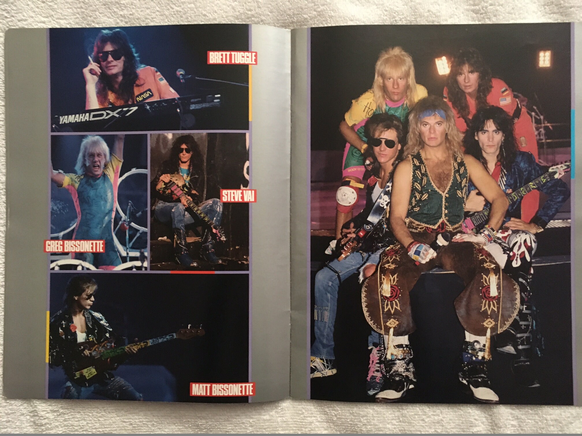 Vintage - DAVID LEE ROTH - Skyscraper Tour 1988 - Tour Program