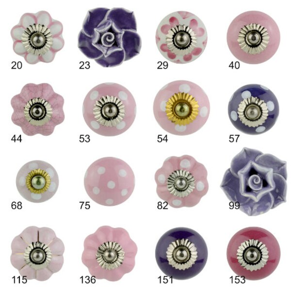 Purple Drawer Pull Etsy