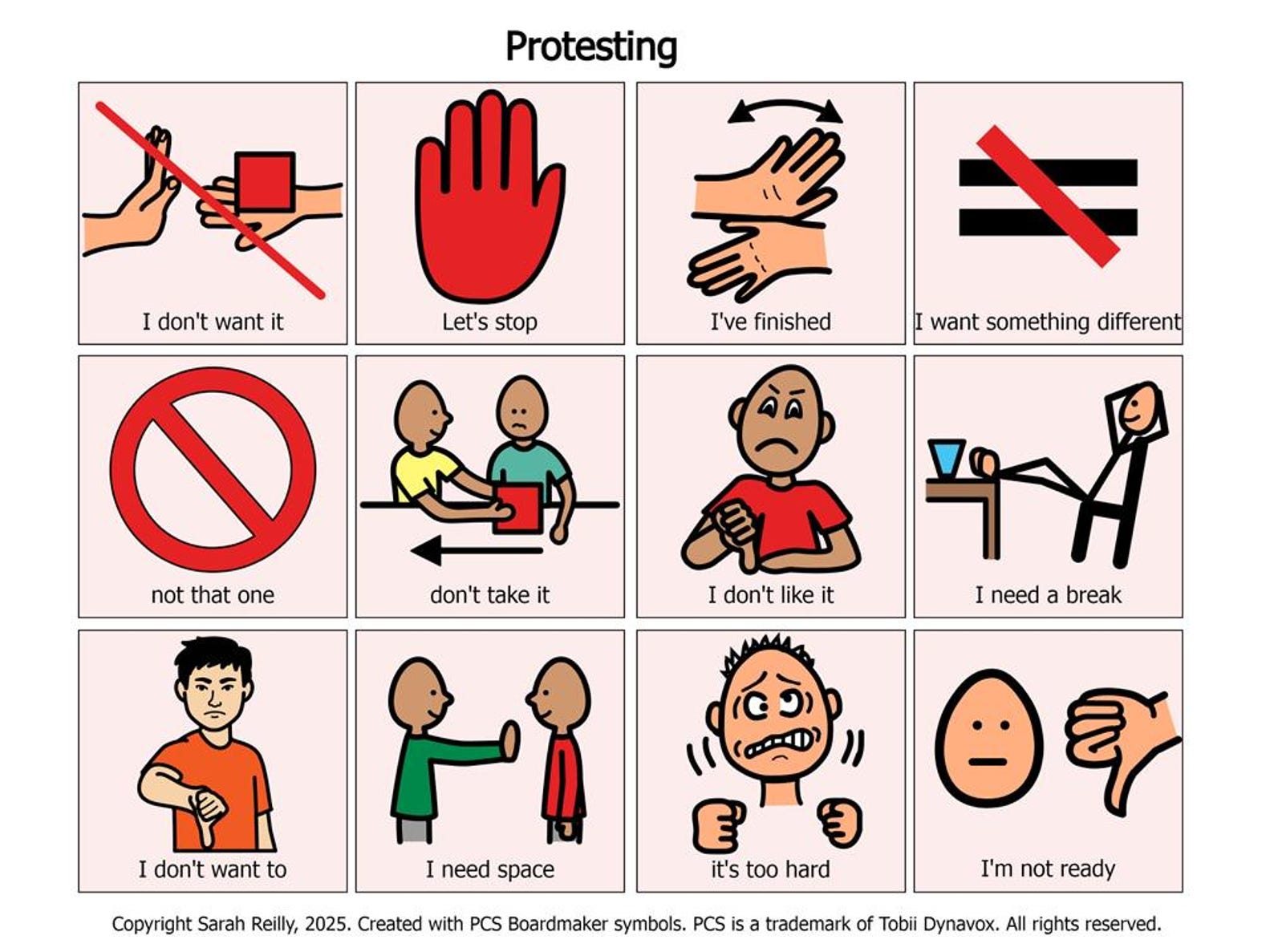 Gestalt Language Processing Communication Boards by Language Function ...