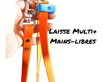 PERSONNALISE ta Laisse Mains-libres 2m ou 3.5m