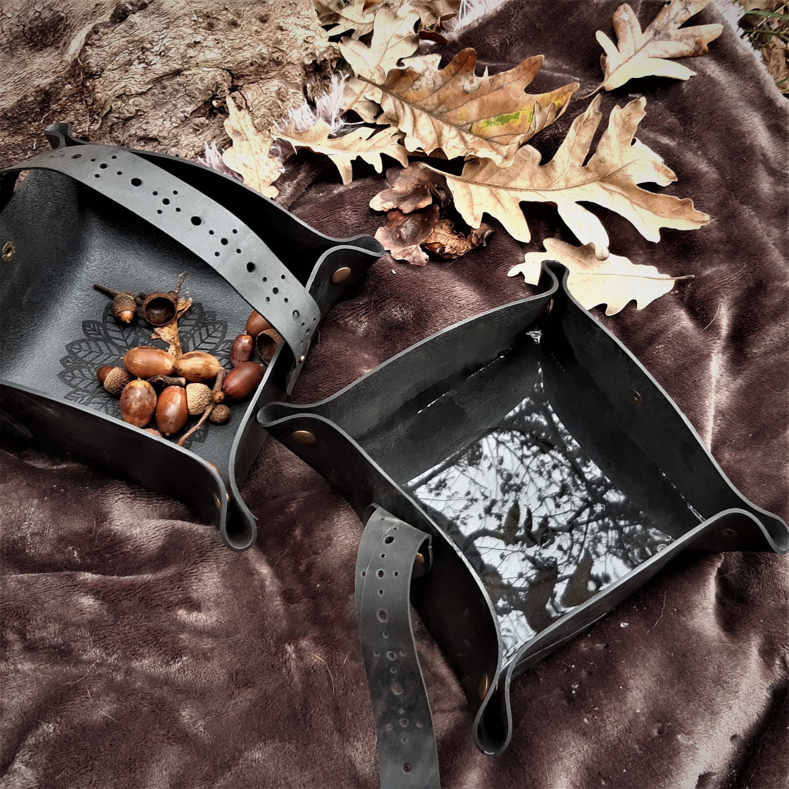 Gamelle de Voyage Pliable en Caoutchouc Upcyclé