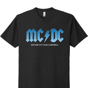 Motor City Dan Campbell MCDC - Detroit Football T-Shirt