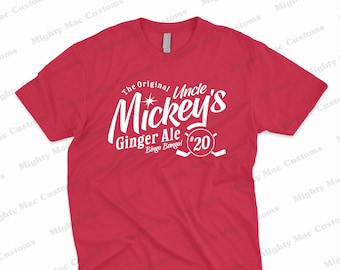 Mickey Redmond Ginger Ale Detroit T-Shirt