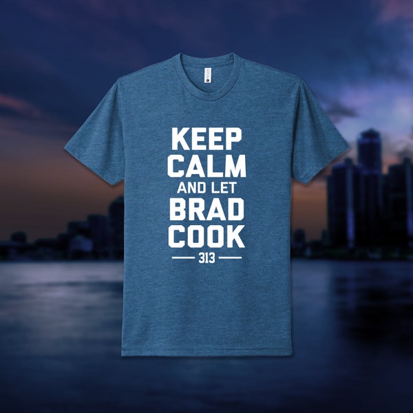 Keep Calm And Let Brad Cook Detroit Football T-Shirt