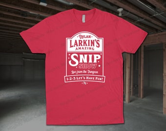 Dylan Larkin D-Boss Snip Show Red Wings Captain Funny T-Shirt