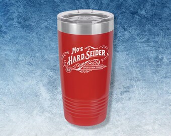 Mo's Hard Seider 20oz Tumbler - Moritz Seider, Detroit Hockey