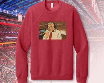 Mickey Redmond Flipping the Bird Crewneck Sweatshirt
