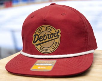 Detroit Hockey Stadium Series Rope Snapback Hat