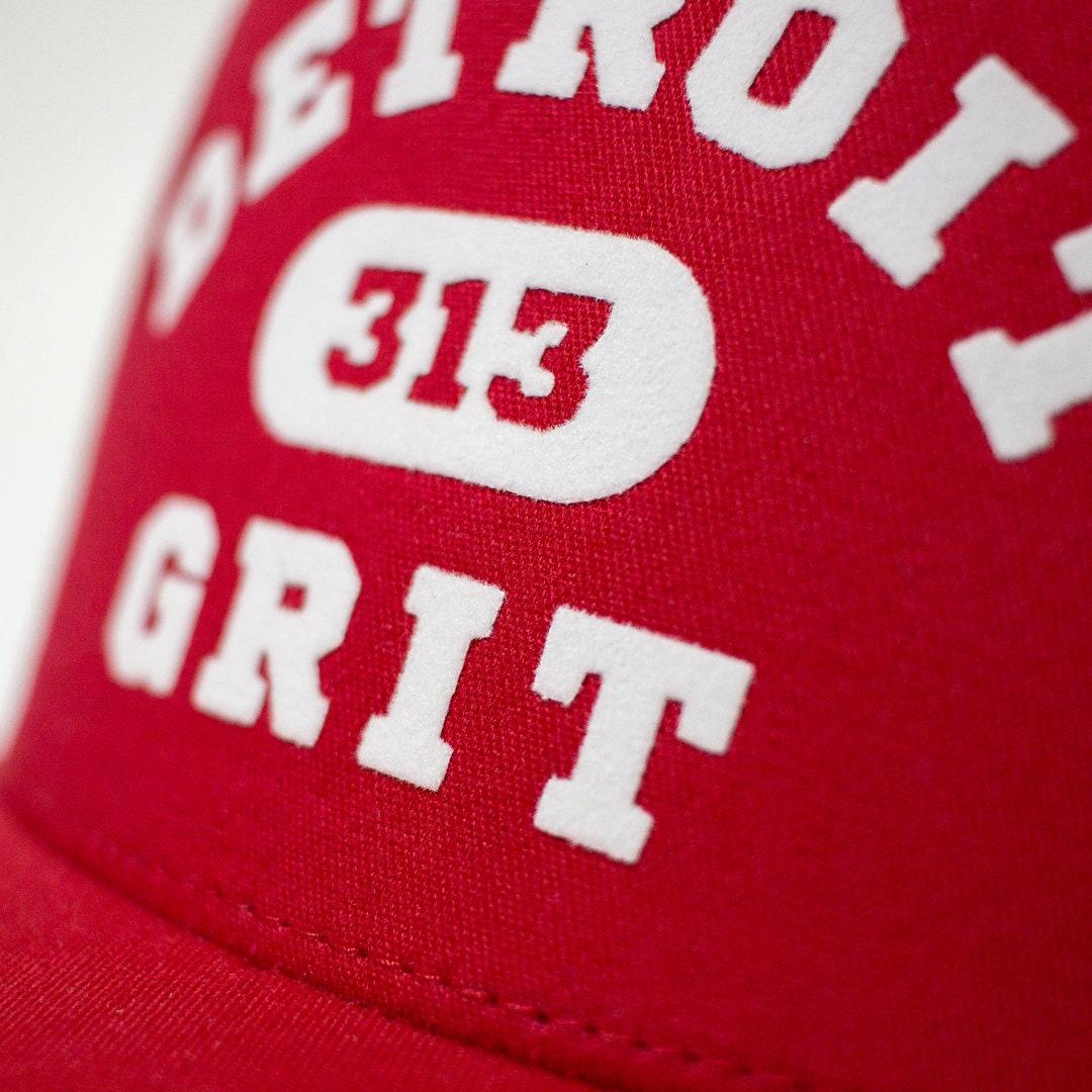 Detroit GRIT 313 Snapback Trucker Hat - Etsy