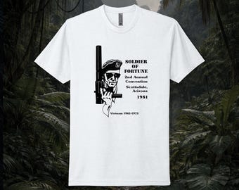 Soldier of Fortune Magazine 2nd Annual Convention 1981 T-Shirt