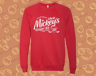 Mickey Redmond Ginger Ale Detroit Crewneck Sweatshirt