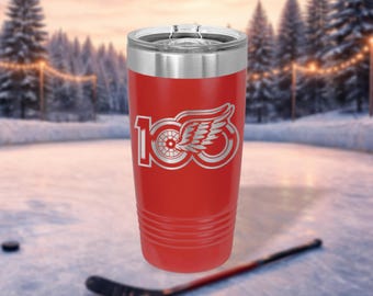 Red Wings Centennial 20oz Tumbler - Detroit Hockey