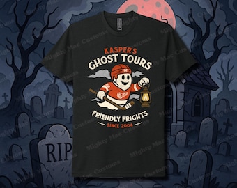 Marco Kasper's Ghost Tours Detroit Hockey T-Shirt