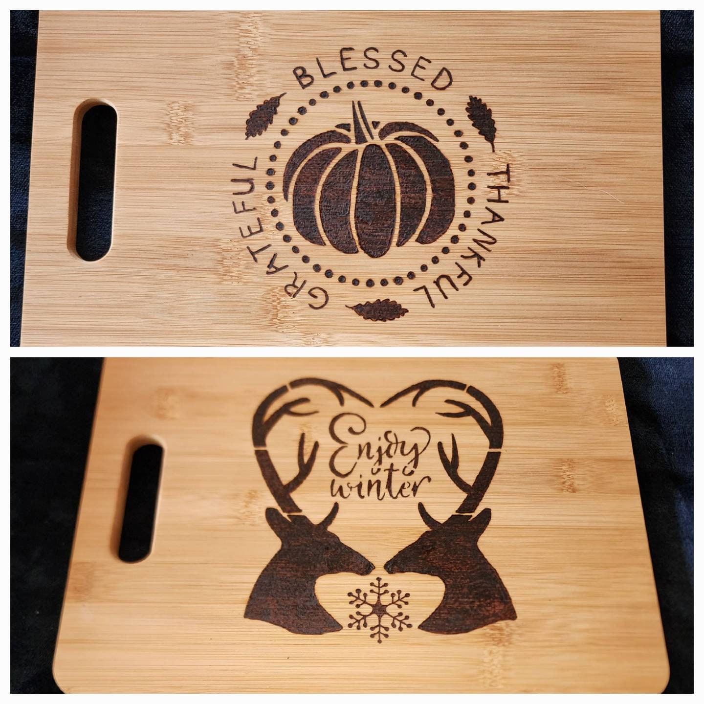  Fall Leaves Engraved Cutting Board - A Cut Above the  Rest!