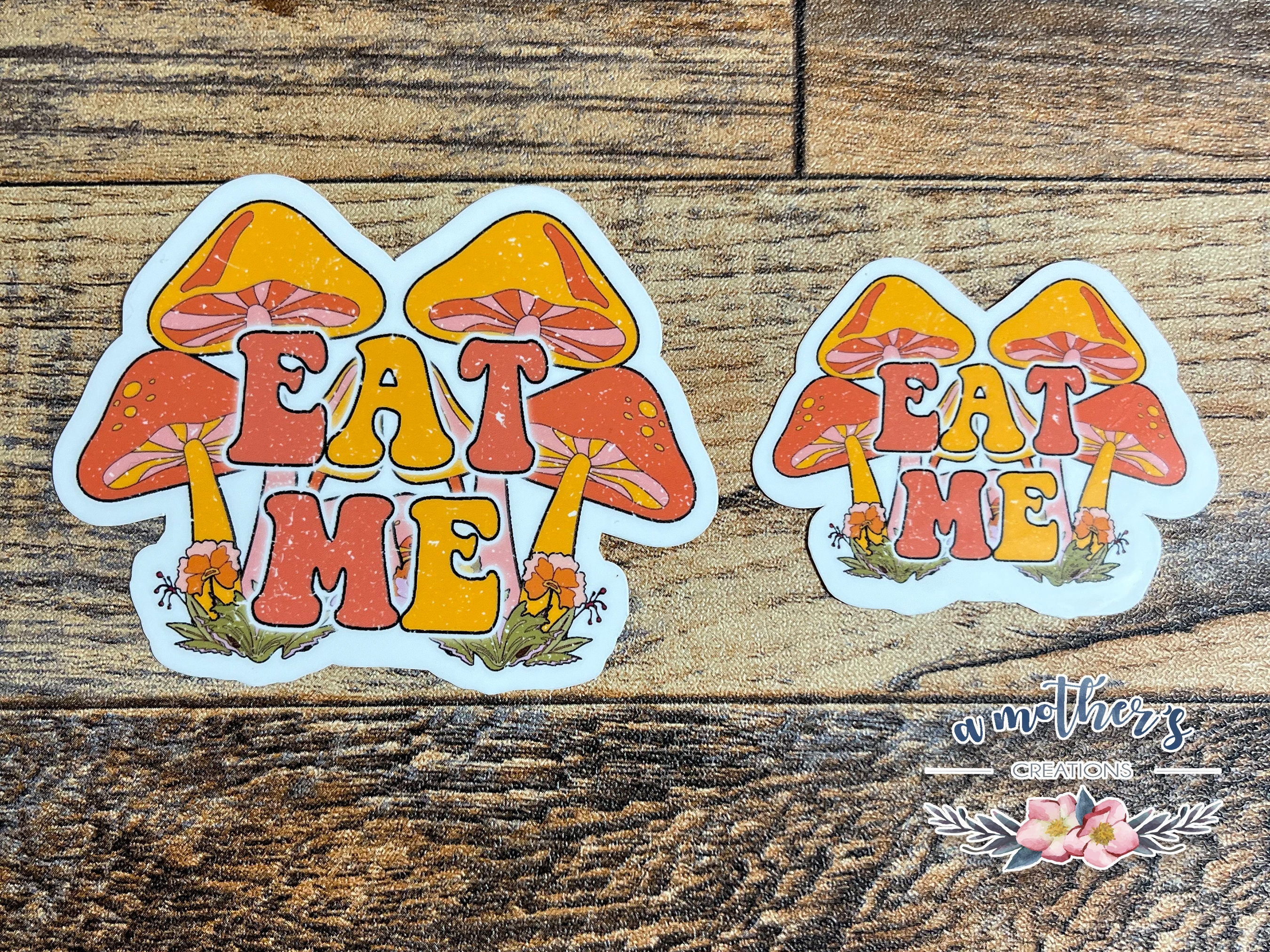 Eat Me Sticker 2 or 3 Inch Fungi Mushrooms Weather - Etsy