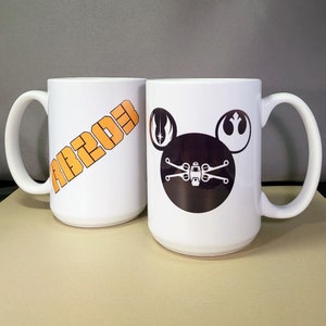 Rebel Mickey ceramic mug - 15 oz