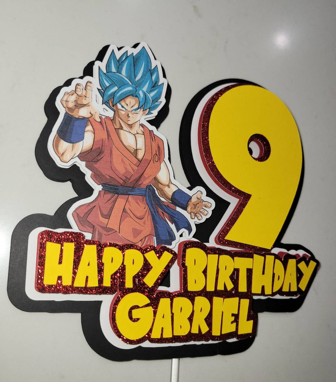 Dragon Ball Z Cake Topper, Dragon Ball Z Birthday Party, Birthday Decor