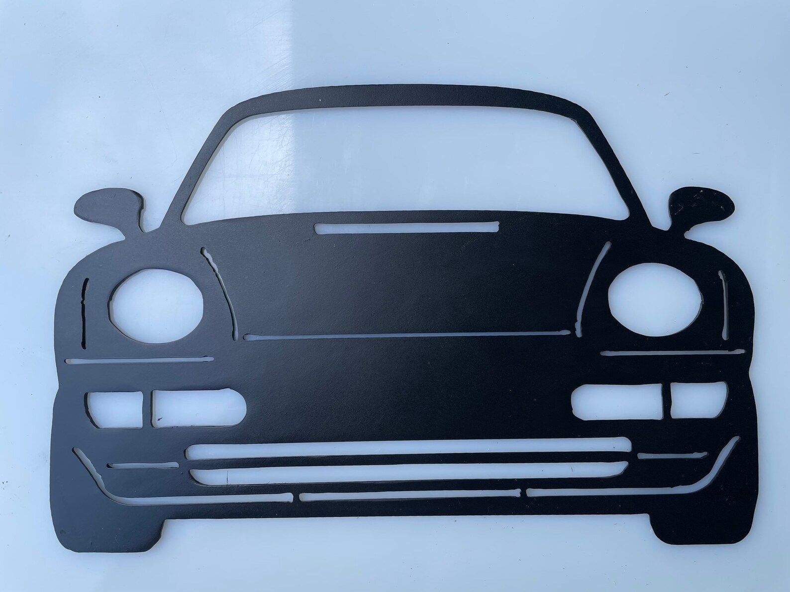 Metal Car Art Porsche 911 Etsy