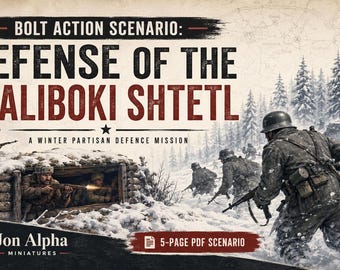 Escenario no oficial de juegos de guerra para Bolt Action (PDF)