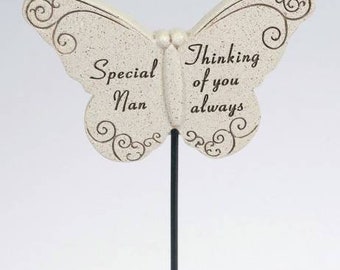 Memorial New Sadly Missed Butterfly Graveside Garden Plaques Cemetery Tributes Memorial New Sadly Missed Butterfly Graveside Garden Plaques Cemetery Tributes