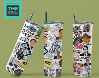 Aufkleber Bombe | Das Büro | Michael Scott | 20 oz Becher | Digitale Sublimationsdatei | Sofort Download