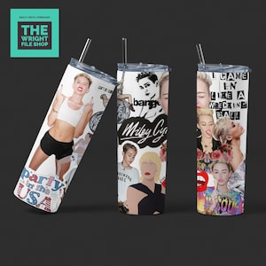 Music | Miley Cyrus Obsessed | 20 oz Tumbler | Digital Sublimation File | Instant Download