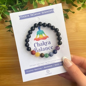 Chakra Bracelet: Reiki-Charged Gemstone Balance and Healing