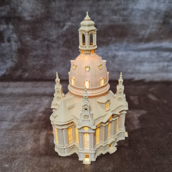 Frauenkirche Dresden 3D-Druck Deko Geschenkidee Modell