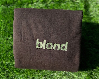 Blond Embroidered Crewneck