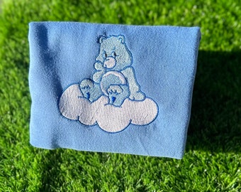 Cloudy Bear Embroidered Crewneck