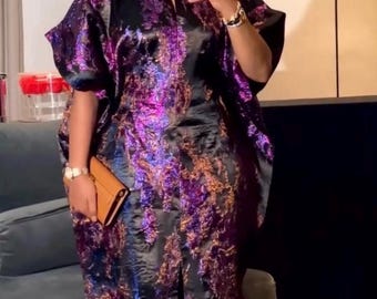 Bubu africano. Boubou caftano. Abito africano.