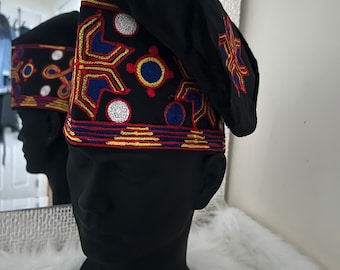 African men cap | Fila ijebu| Men Aso Oke Cap| Nigerian Traditional Men Cap| Velvet Beaded Men Cap| Igbo Ozo Cap| Wedding Cap