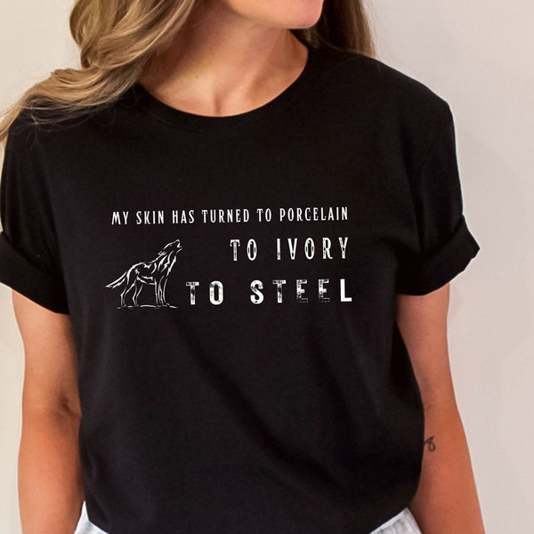 Sansa Stark Quote Game of Thrones T-Shirt | Porcelain Ivory Steel GoT Shirt