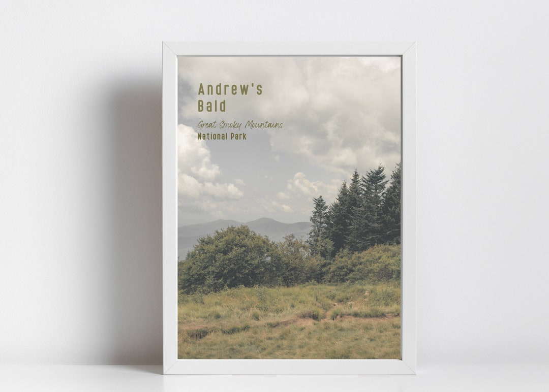 Great Smoky Mountains National Park Poster Smoky Mountains Print