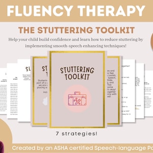 Stuttering Strategies Speech Therapy Materials Stuttering Speech Therapy Activities Stuttering Speech Therapy Fluency Speech Therapy SLP