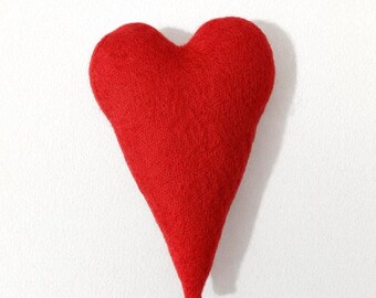 Naaipatroon voor een hartje (PDF) | Pluche hartje patroon | 2 maten inbegrepen | Geschikt voor beginners | Valentijnsdecoratie | Elegant hartje