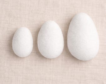 Naaipatroon voor een stoffen ei – 3 maten (PDF) – Minimalistische paas- en lentedecoratie – Geschikt voor beginners