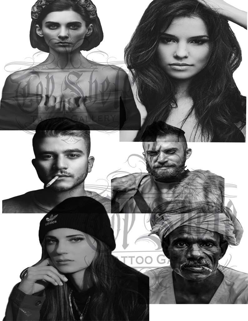 Realism Portraits Procreate Brushes Etsy