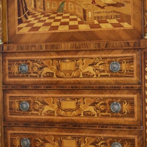 Fine unlaid Empire style secretaire image 2