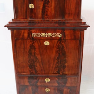 Antique Biedermeier Empire secretaire
