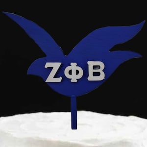 Decorazione per torta Zeta Phi Beta