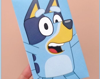 Bluey Birthday invitations. Party invite
